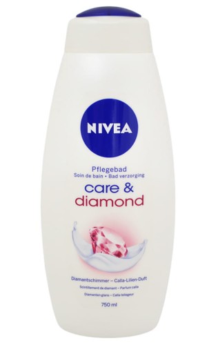  Nivea Care & Diamond płyn do kąpieli 750 ml