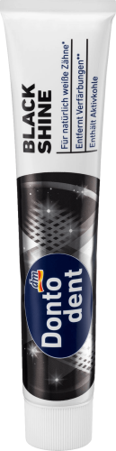 Dontodent Black Shine czarna pasta do zębów 75 ml