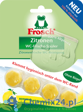 Frosch Zitronen zawieszka do wc 42 g
