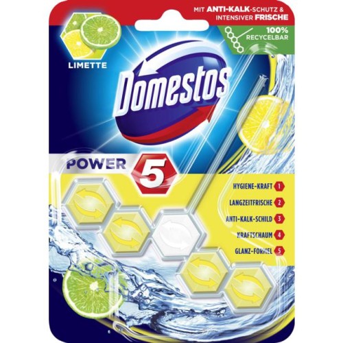 Domestos Wc-Stein Power 5 Limette zawieszka 55 g