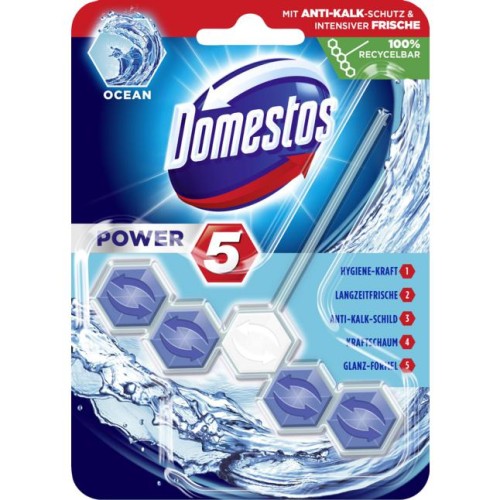 Domestos Wc-Stein Power 5 Ocean zawieszka 55 g