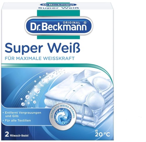 Dr. Beckmann saszetki wybielające Super Weiss 2szt