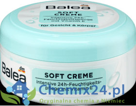 Balea Soft Creme z wit E ciało, twarz 250 ml