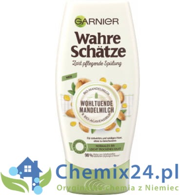 Garnier Bio odzywka kojąca mleko migdałowe 200 ml
