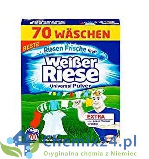 Weiber Riese proszek do białego 70 prań - 3,85 kg