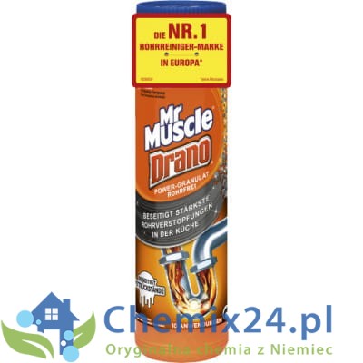 Mr. Muscle Drano Power-Granulat do rur 500 g