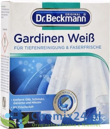 Dr. Beckmann Gardinen Weib sól do firan 3 x 40 g