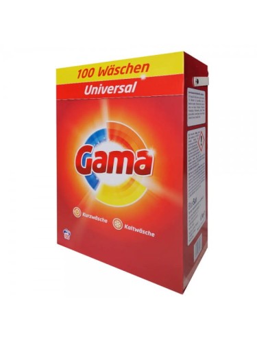 Vizir-Gama proszek do prania 100 prań - 6,5 KG