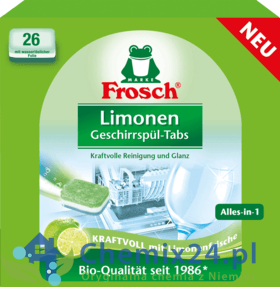  Frosch limonkowe tabletki do zmywarki 26 szt