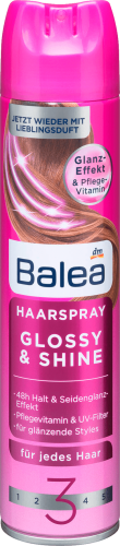 Balea Glossy &amp; Shine 3 lakier do włosów - 300 ml
