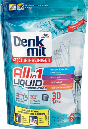 Denkmit All in 1 Liquid kapsułki do zmywarki - 30