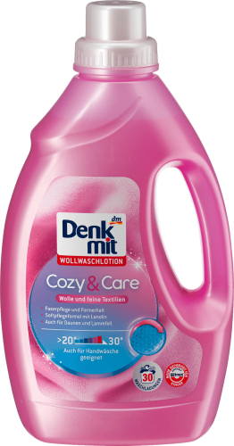 Denkmit lotion do prania wełny, jedwabiu 30 p 1,5L