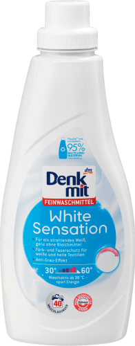Denkmit White Sensation płyn do białego 40 pr - 1L