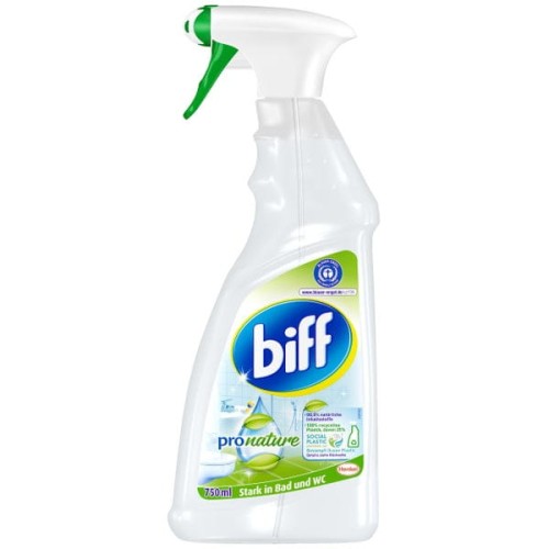 Biff Pronature spray do łazienki, wc 750 ml