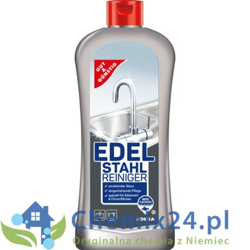 G &amp; G mleczko do stali nierdzewnej, chromu 300 ml