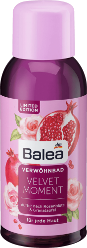 Balea Velvet Moment róża, granat płyn do kąpieli