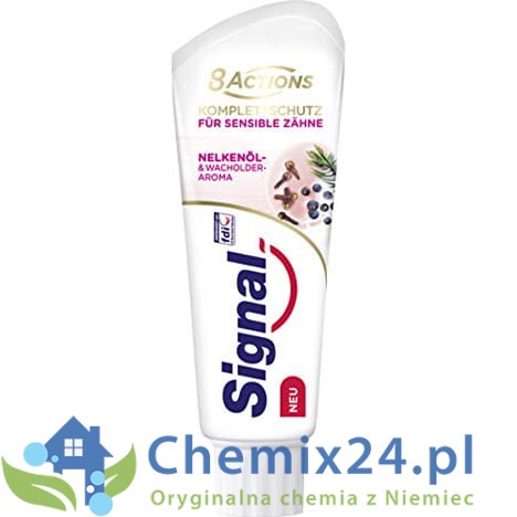 Signal Actions Olejek Goździkowy pasta do zębów 75