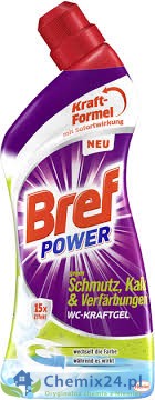 Bref Schmutz, Kalk &amp; Verfarbungen żel do wc 1 L