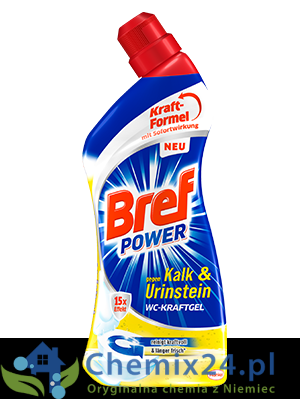 Bref Power Kalk &amp; Urinstein Gel do wc 1 L