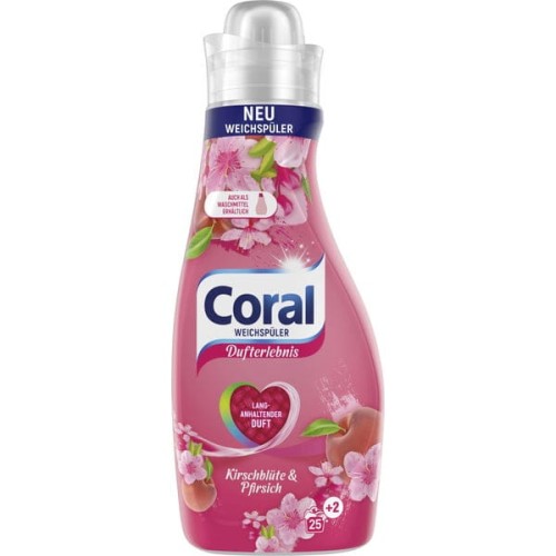 Coral kwiat wiśni i brzoskwini do płukania 675 ml