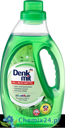 Denkmit Vollwaschmittel płyn do białego 20pr -1,1L