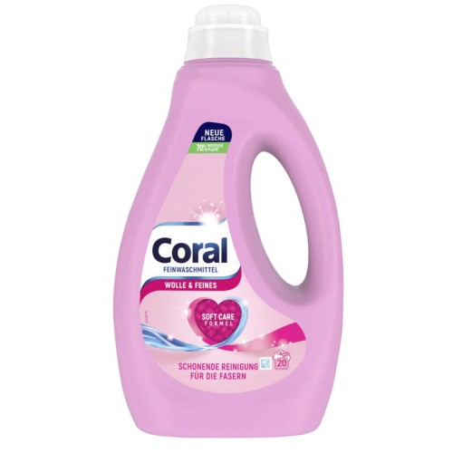 Coral Wolle &amp; Feines Soft Care do wełny 20 pr - 1L