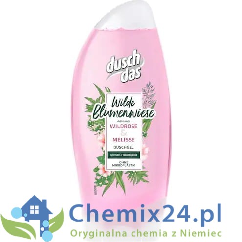 Dusch Das Wilde Blumenwiese róża i melisa żel 250