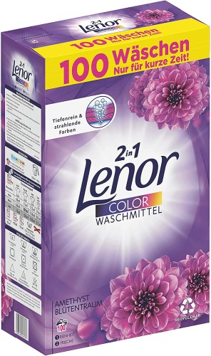 Lenor Color Amethyst do kolorów 100pr - 6,5 kg