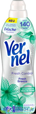 Vernel Fresh Breeze płyn do płukania 32 pr - 800ml