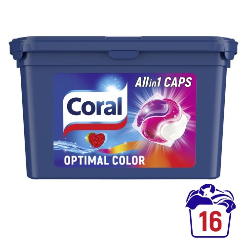 Coral Optimal Color 3 w 1 kapsułki 16 szt - 339 g