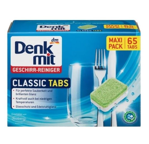Denkmit Classic tabletki do zmywarki - 65 szt