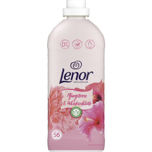Lenor piwonia i hibiskus do płukania 56 pr - 1,4 L