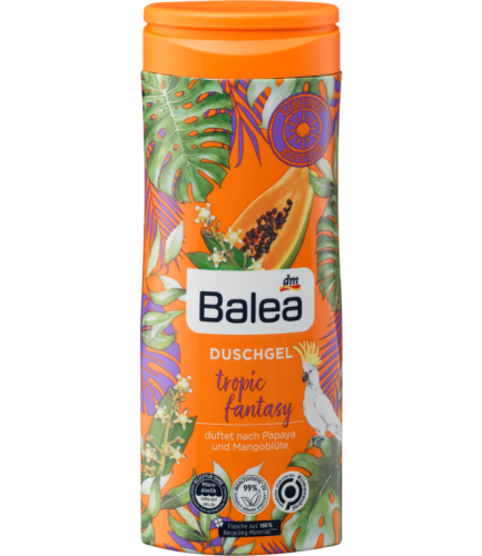 Balea Tropic Fantasy papaja, mango żel 300 ml