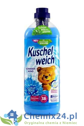 Kuschelweich Sommerwind do płukania 38pr - 1L Neu