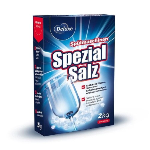 Deluxe Spezial gruboziarnista sól do zmywarki 2 kg