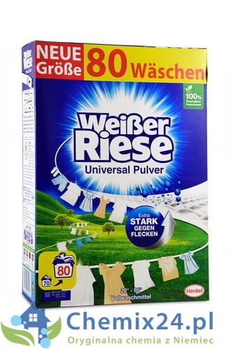 Weiber Riese proszek do białego 80 prań - 4,4 kg