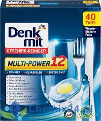 Denkmit Multi-Power 12 tabletki do zmywarki 40 szt
