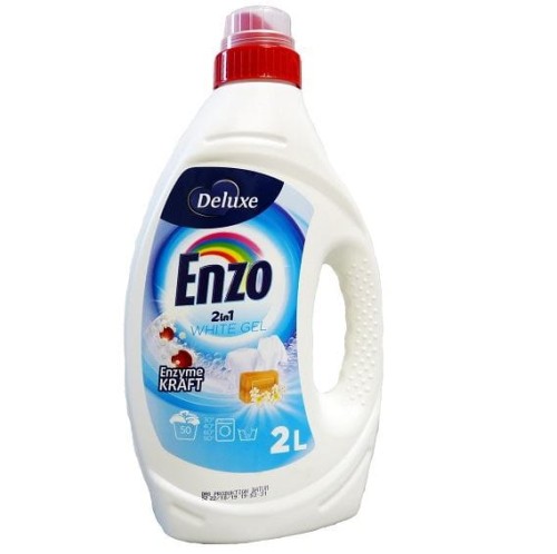 Deluxe Enzo 2 w 1 White żel do prania 50pr/2 L