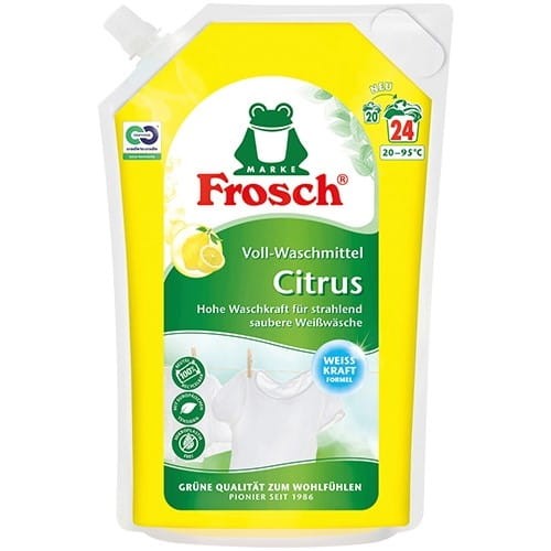 Frosch Citrus żel do białego 24 prania - 1,8 L