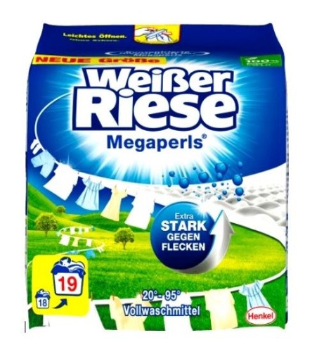 Weiber Riese Megaperls proszek 19 prań - 1,283 kg