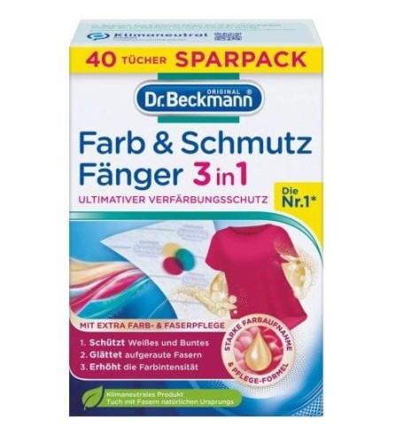 Dr Beckmann Chusteczki Wyłapujące Kolor 40 szt
