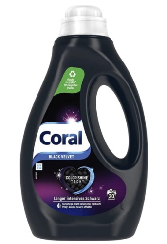 Coral Black Velvet Shine płyn do czarnego 20pr -1L
