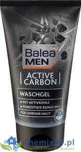 Balea Men Active Carbon żel do mycia twarzy 150 ml