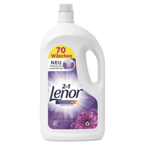 Lenor Amethyst żel do kolorów 70 prań - 3,85 L DE