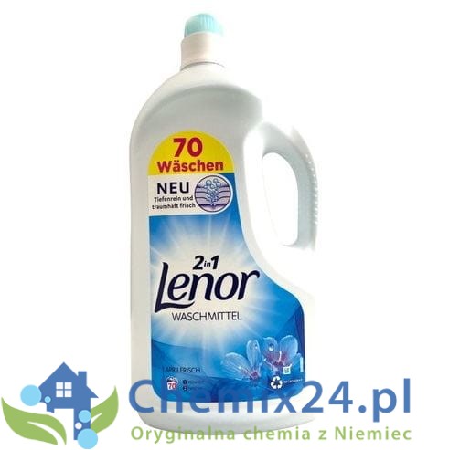 Lenor Aprilfrisch żel do białego 70 prań - 3,85 L