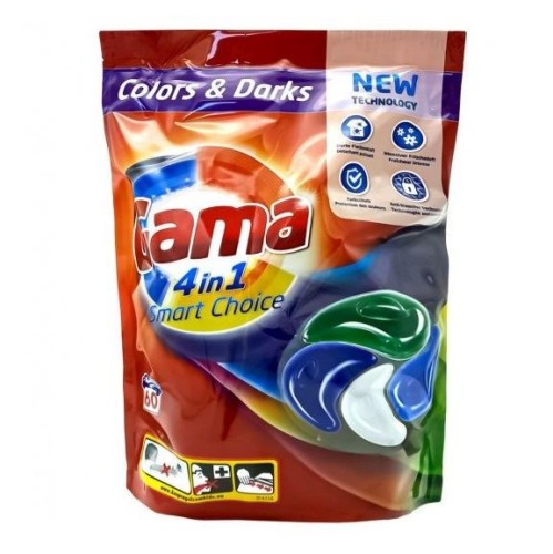 Gama Color &amp; Dark 4 w 1 kapsułki do koloru 60 szt