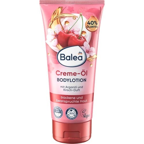 Balea Creme-Ol balsam do ciała o zapachu wiśni 200