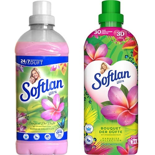 Softlan Ultra Paradise do płukania 31 pr - 650 ml