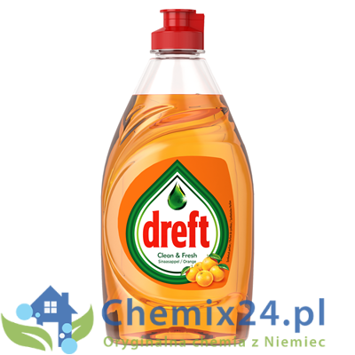 Dreft Clean &amp; Fresh Sinaasappel Orange 340 ml