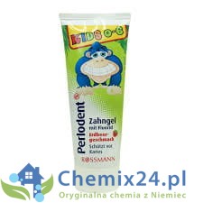 Perlodent Kids od 0-6 lat żel do zębów 75 ml